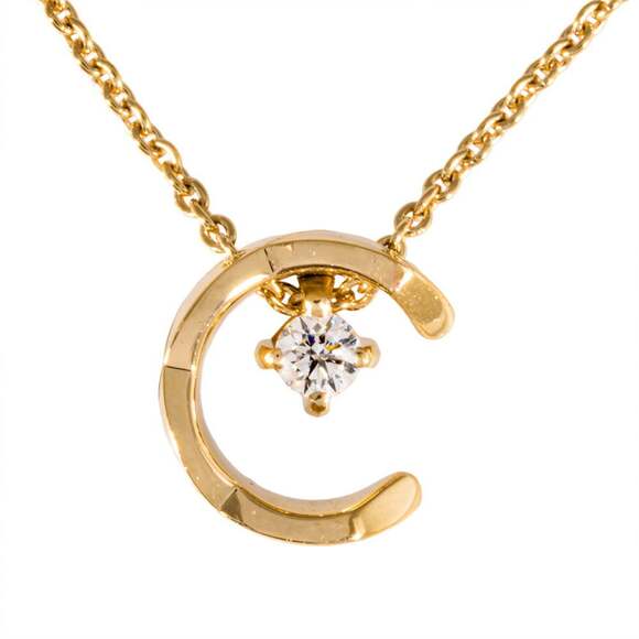 CHANEL Coco Crush Diamond Necklace J12102 18KPG 7.9g Pink Gold Beige Women's - Picture 2 of 9